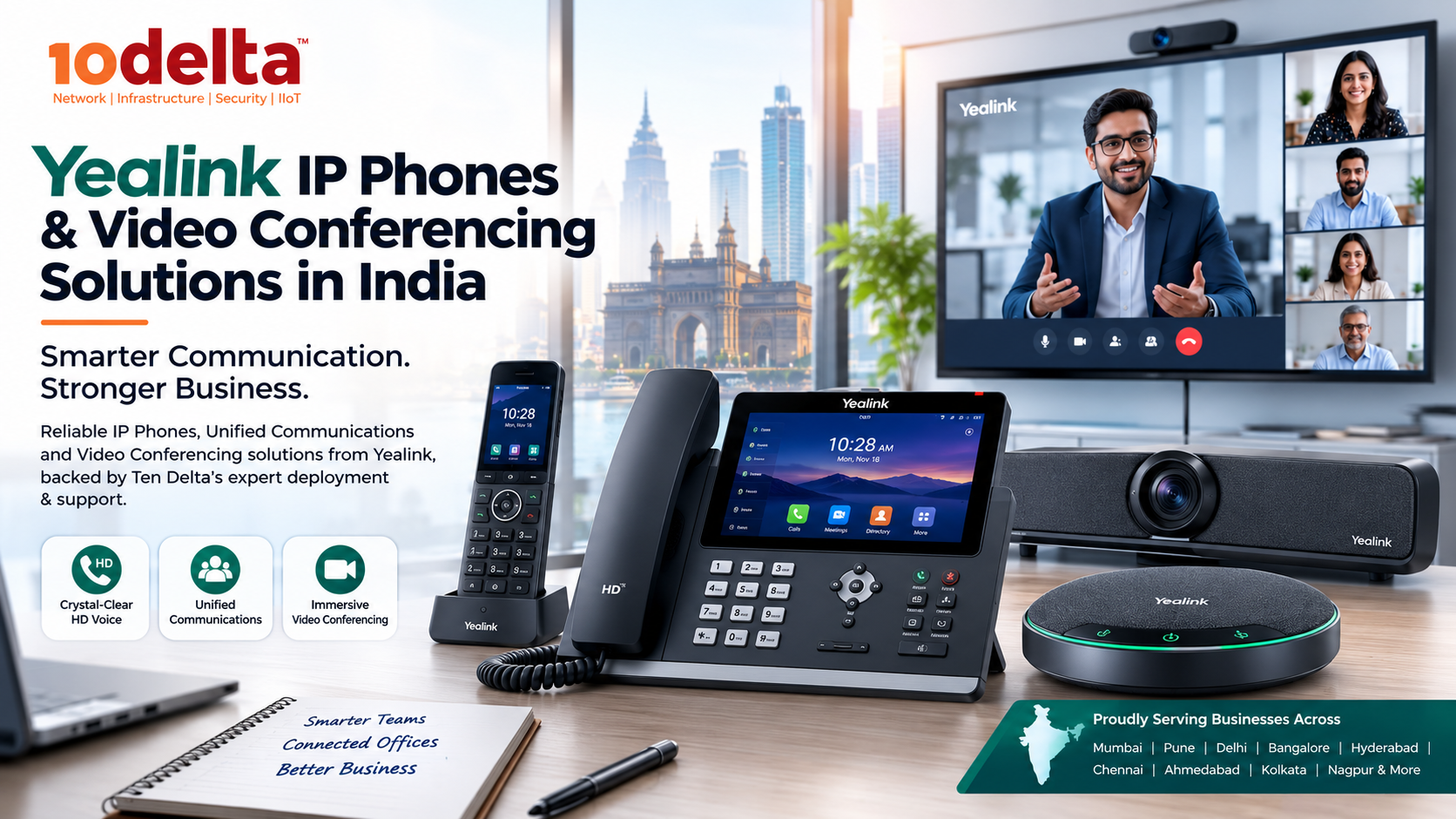Yealink IP Phones Solutions in India