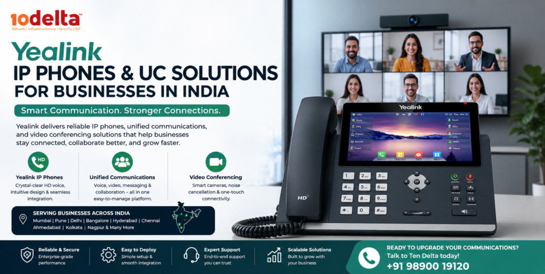 Yealink IP Phones Solutions in India
